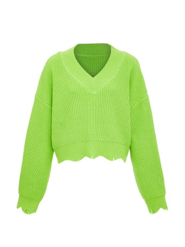 myMo Sweater in LIMETTE