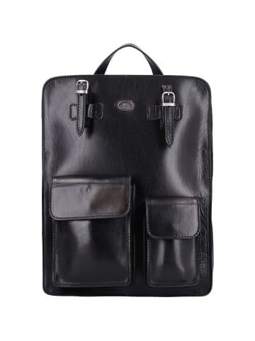 The Bridge Story Uomo Rucksack Leder 37 cm in black-ruthenium