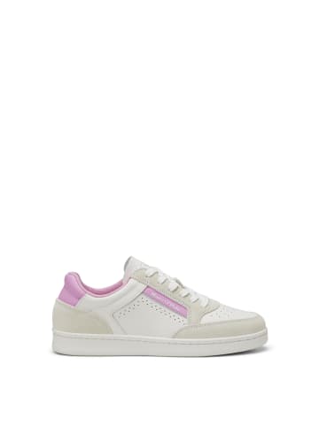 Marc O'Polo Court-Sneaker in white/berry lilac