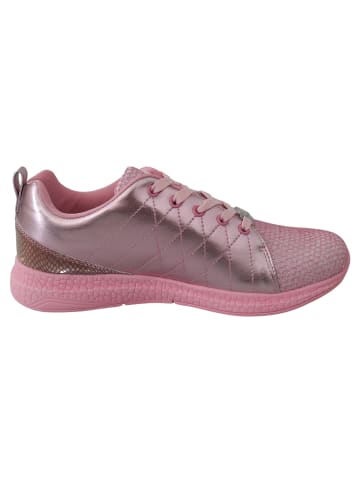 Plein Sport Pink Blush Polyester Runner Gisella Sneaker Schuhe