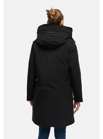 Marikoo Kurzmantel Pakaami 16 in Black