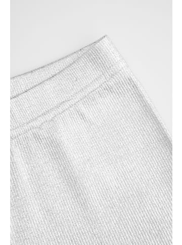 Coccodrillo Leggings mit langem Hosenbein in silber