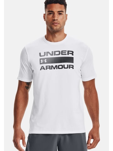 Under Armour T-Shirt 'Team Issue Wordmark' in weiß