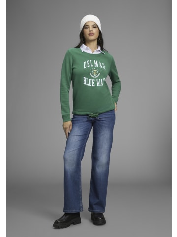 Delmao Sweatshirt in Tannengrün