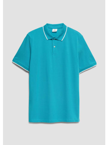 s.Oliver Polo-Shirt in 6628_türkis