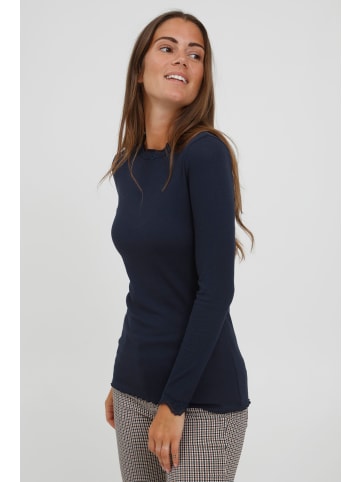 Fransa Longsleeve in blau