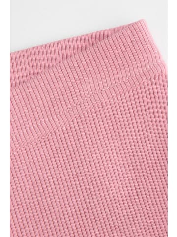 Coccodrillo Gerippte Leggings mit langem Bein in gedämpftes Rosa