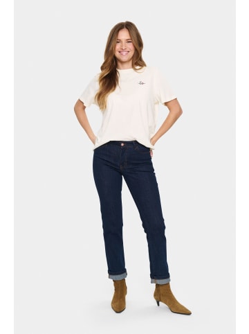 SAINT TROPEZ T-shirt JettySZ Gerade Passform in Ice