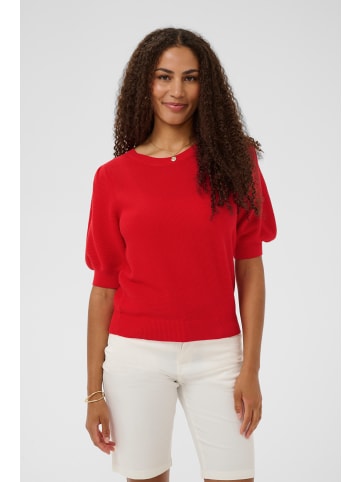Cream Strickpullover CRSillar Straight fit in High Risk Red