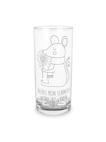 Mr. & Mrs. Panda Tumbler Maus Weihnachten mit Spruch in Transparent