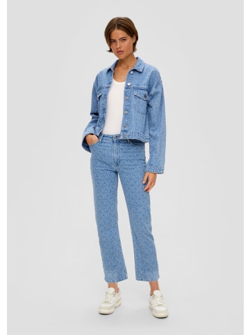 s.Oliver Jeans-Hose 7/8 in Blau