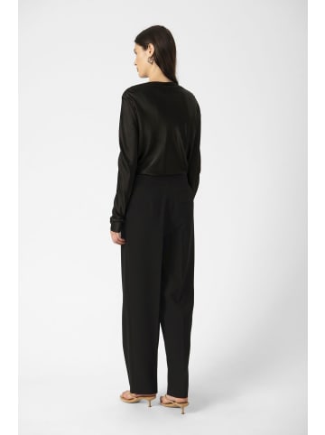 Soaked in Luxury Pants Suiting SLSarina Gerade Passform in Black