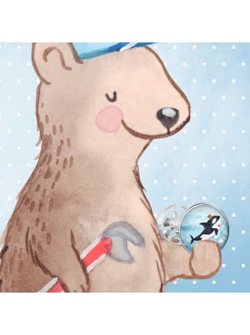 Mr. & Mrs. Panda Abflussstopfen Orca Zylinder ohne Spruch in OZeichenanblue