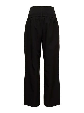 Hose mit weitem Beinschnitt in Black 1