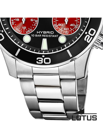 Lotus Chronograph-Armbanduhr Lotus Classic silber groß (ca. 44,5mm)