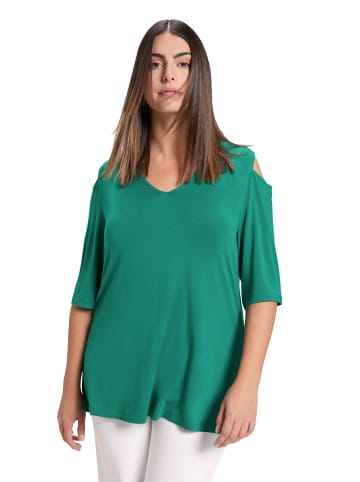 Ulla Popken Shirt in moosgrün