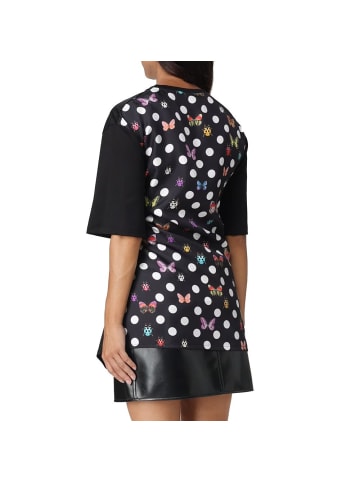 Versace Weiß Schwarz Baumwolle T-Shirt