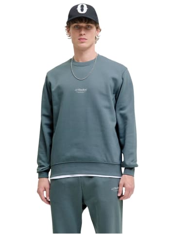 Jack & Jones Sweatshirt JJESOHO SWEAT CREW NECK in Grau