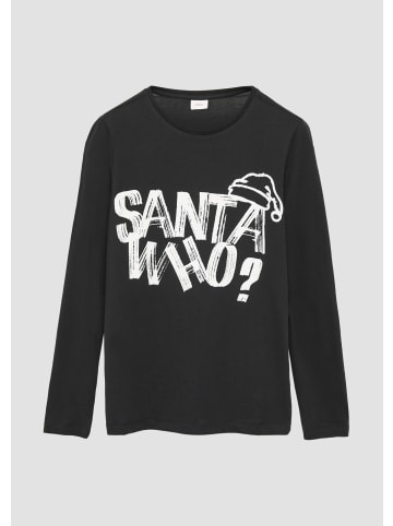 s.Oliver T-Shirt langarm in Schwarz