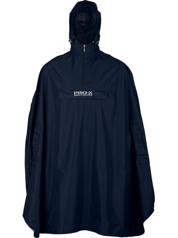 PRO-X elements Rad-Poncho "PASOFINO" in Marineblau