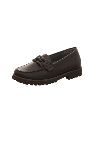 WALDLÄUFER Slipper in schwarz