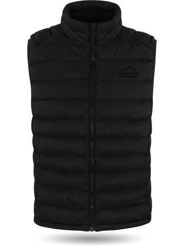 Normani Outdoor Sports Herren Weste Turku in Schwarz