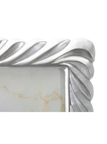 Mauro Ferretti Silberner Harzrahmen 21,3 x 1,5 x 26,3 cm (Innenmaße 15 x 20 cm)