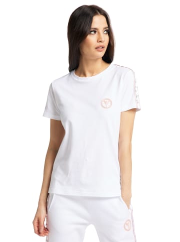 Carlo Colucci T-Shirt Castadelli in Weiß