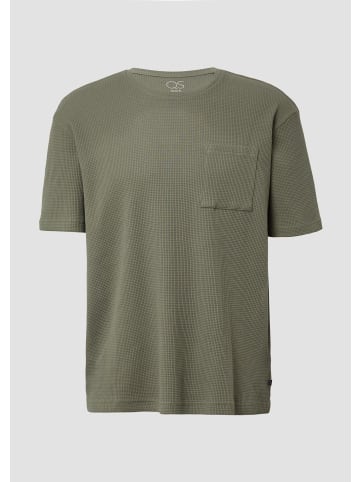 QS T-Shirt in 7380_olivgrün