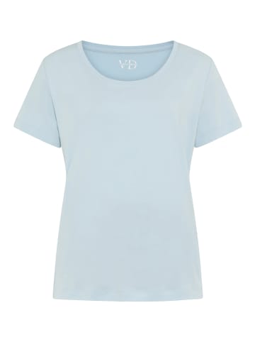 VIVANCE DREAMS Pyjamaoberteil in blau