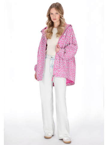 Schmuddelwedda Women Jacket in aqua pink leo