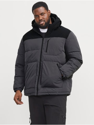JACK & JONES PLUS Steppjacke in Asphalt