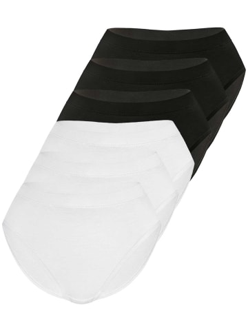 Sassa 6er Sparpack Slip Mini in black white