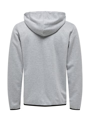 Only&Sons Sweatjacke 'Liam' in hellgrau