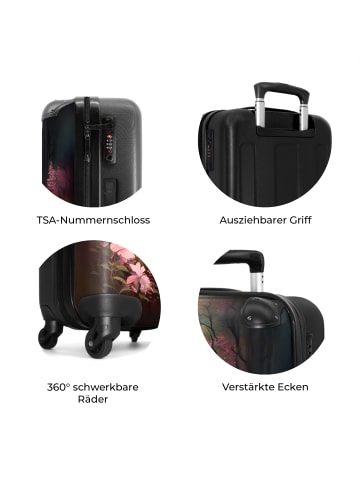 NoBoringSuitCases Suitcase, Handgepäck, Koffer, Trolley, Reisekoffer Pferd im dunklen Wald