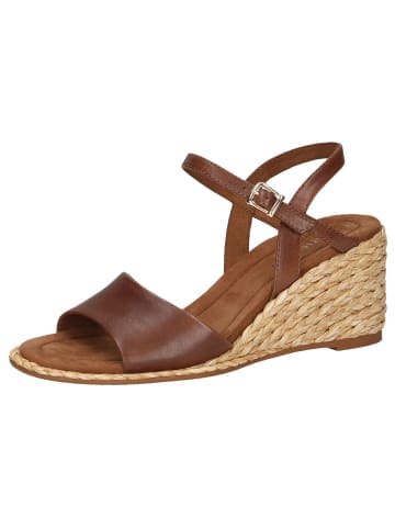 Caprice Sandalette in COGNAC NAPPA