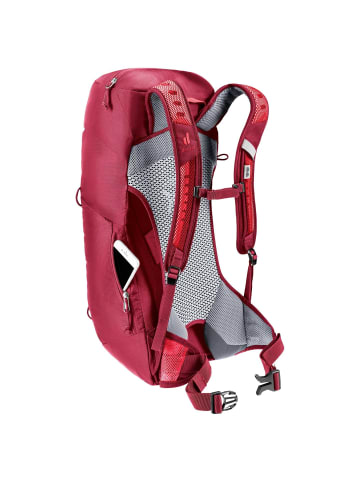 Deuter AC Lite 16 - Wanderrucksack 56 cm (alu-greystone) in cherry-masala