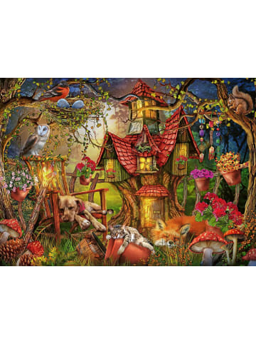 Ravensburger Ravensburger Kinderpuzzle - 12951 Das Waldhaus - Puzzle für Kinder ab 8...