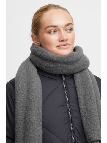 Oxmo Strickschal OXVianna scarf in Grau