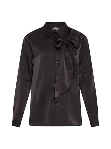 usha BLACK LABEL Damen Bluse in Schwarz