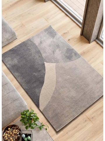 Atticgo Kurzflor-Teppich MONIC in silber