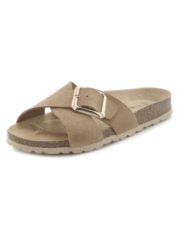 ELBSAND Pantolette in beige