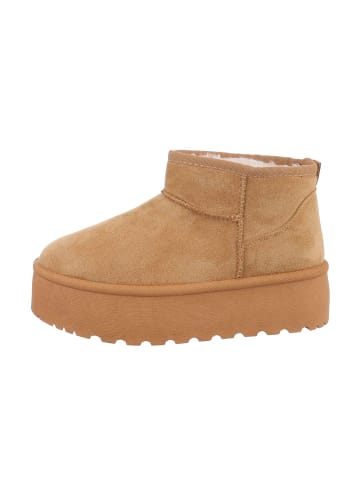 Ital-Design High Heel in Camel