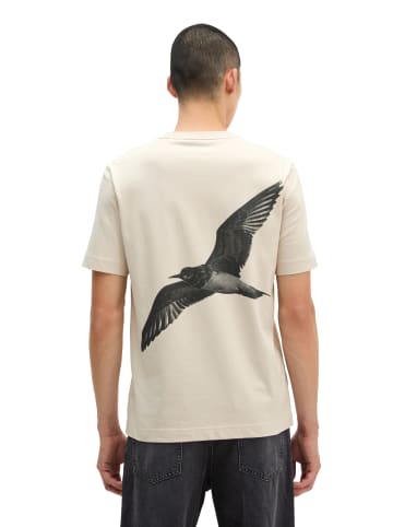 Marc O'Polo T-Shirt regular in Grey Silk