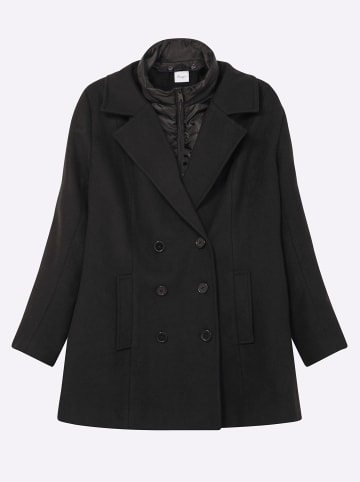 sheego Jacke in schwarz