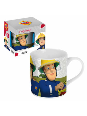 Feuerwehrmann Sam  Keramik Tasse | Feuerwehrmann Sam | 200 ml  Henkel-Becher in Geschenkbox