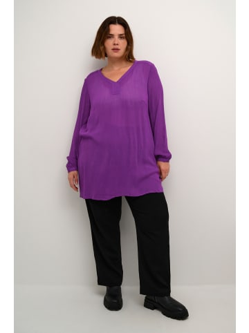 KAFFE curve Tunika KCami Regular fit in Gloxinia