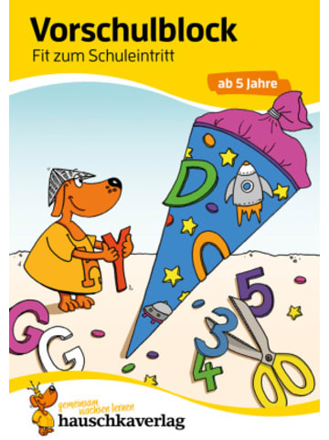 Hauschka Papeterie/PBS - Vorschulblock ab 5 Jahre für Junge und Mädchen - Fit
