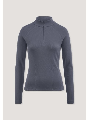 Hessnatur Longsleeve in schieferblau