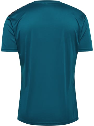 Hummel Hummel T-Shirt Hmlauthentic Multisport Herren Atmungsaktiv Feuchtigkeitsabsorbierenden in BLUE CORAL/SULPHUR SPRING